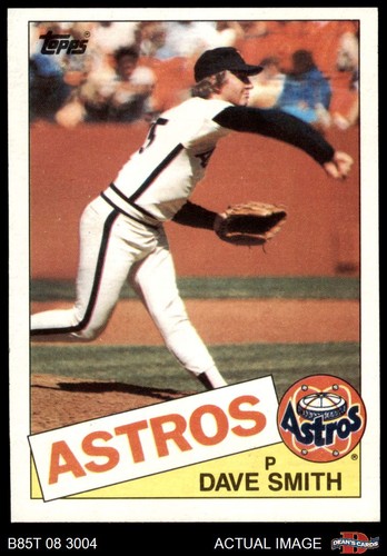 1985 topps 123 dave smith - dave,