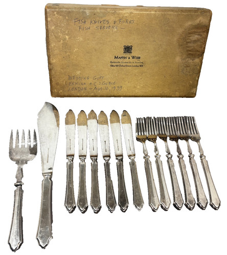 Antico mappin webb - webb, set