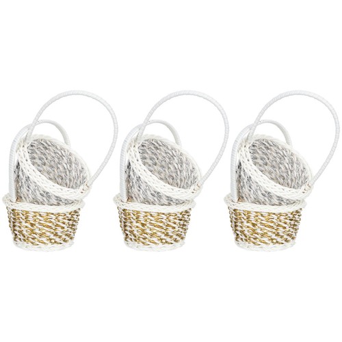 Set cestini riutilizzabili - set,