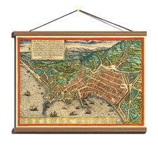 Antica mappa della città di