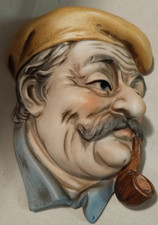 Viso Statuina Di Porcellana Capodimonte da appendere