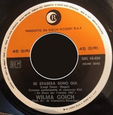 Wilma Goich - Se Stasera Sono