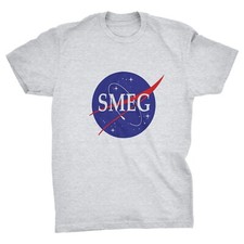T-shirt logo stile NASA SMEG