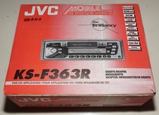 Only Box JVC KS-F363R autoradio radio cassette mangia nastri vintage per auto