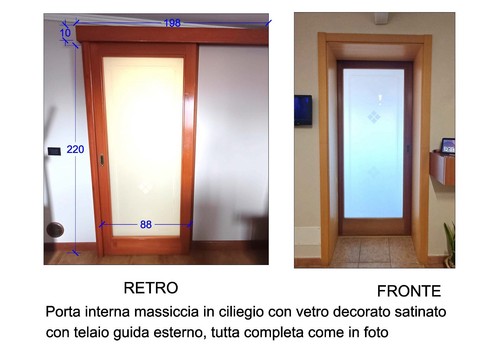 Porte interne legno usato - porte,