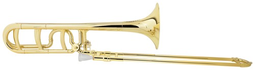 Trombone oro plastica - d'oro, in