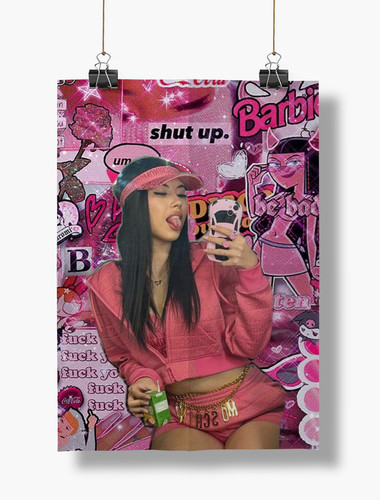 Anna pepe baddie poster 70x100 - baddie,