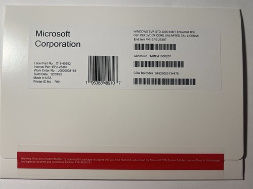 Microsoft windows server 2025 - microsoft,