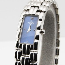 FENDI 660L Silver Blue Women's