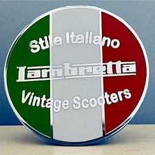 SCOOTER MOD BADGE - LAMBRETTA