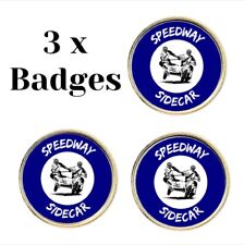 3 x Speedway Sidecar Racing