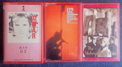 Tris musicassetta mc - u2.,