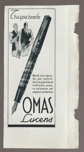 Omas lucens penna - penna, stilografica