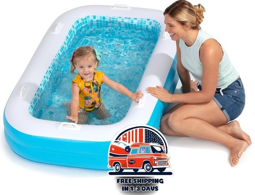 Piscina inflable rectangular