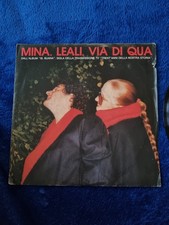 Vinile 45 Giri Mina. Leali. Via Di Qua E Cosa Manca 1986