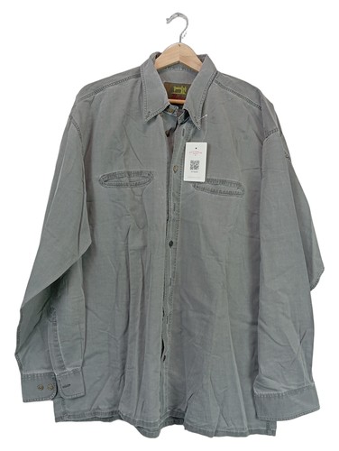 Hatico camicia uomo - uomo, grigia