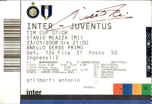 Biglietto stadio inter - stadio,