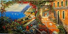 FERDINANDO SAPIO "POSITANO"OLIO SU TELA TOP  SEGUITEMI SU ISTAGRAM ARTE E IDEE