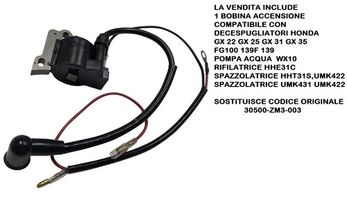 Bobina honda gx22 gx31 - bobina,