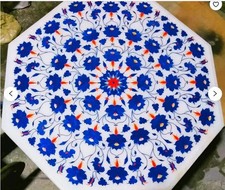 Tavolo angolare in marmo