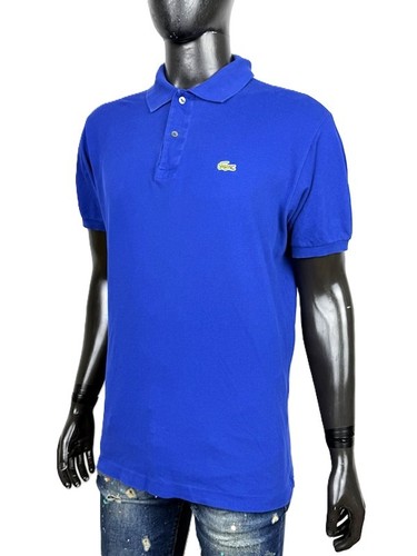 Lacoste vintage polo - uomo, blu
