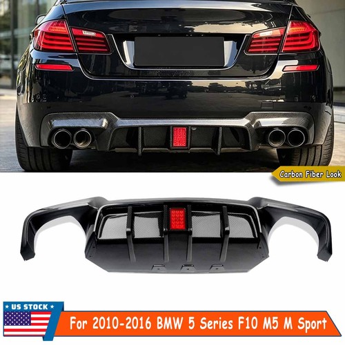 Carbon fiber rear bumper - carbon,