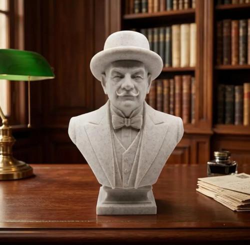 Busto hercule poirot - busto,