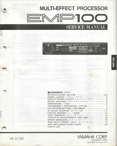 Originale yamaha processore - originale,