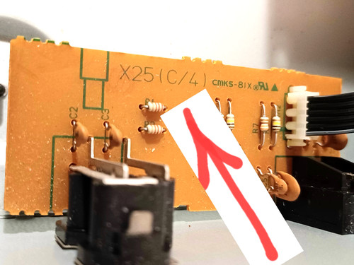 Scheda eletronica output audio - output,