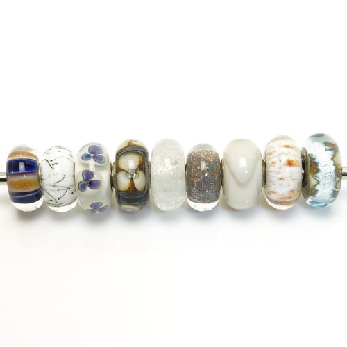Trollbeads set fiori - fiori, 9