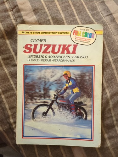 Clymer suzuki 370 400 - suzuki, sp