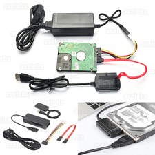 Cavo convertitore adattatore USB 2.0 a SATA PATA IDE per adattatore SSD HDD 2,5/3,5 pollici