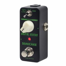 SONICAKE Digital Reverb chitarra pedale effetto Room Hall Plate True Bypass