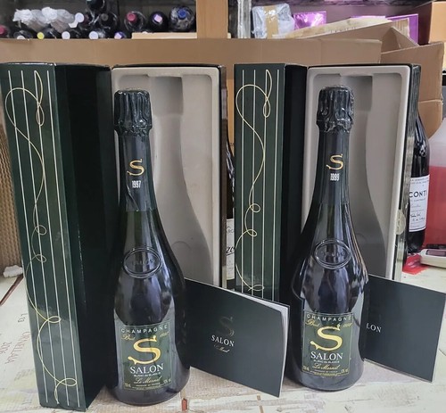 Bottles champagne salon - of,
