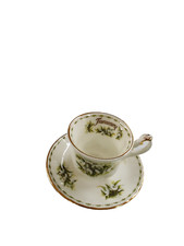 Tazza in miniature da collezione/Royal Albert/Gennaio
