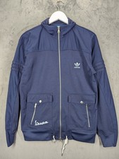 Giacca Adidas Originals x Vespa Track taglia media blu full zip vintage 2010 