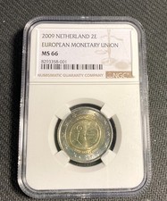 Olanda 2 Euro 2009 Bi-Metallic