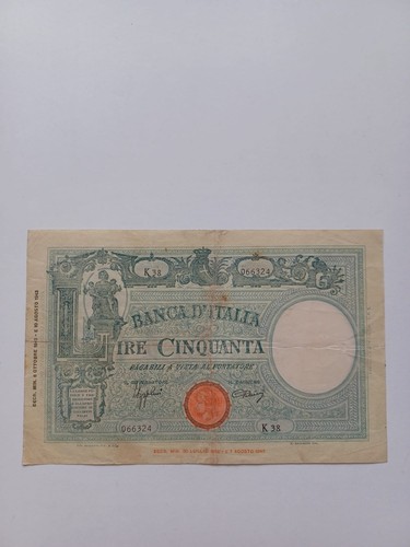 Lire 1943 italia - 50,