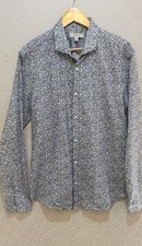 Camicia Hawaiana Manica Lunga Da Uomo Smog