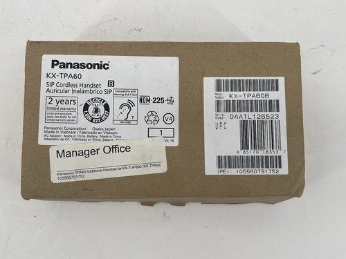 Panasonic tpa60 sip - panasonic,