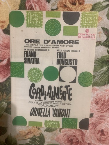 Spartito ore amore frank - spartito,