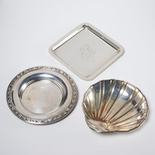 Wm Rogers Silver Plated Shell