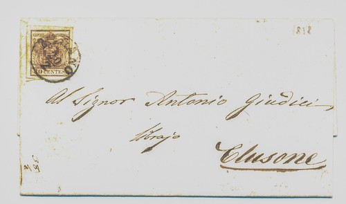 1858 italia storia postale - 1858,