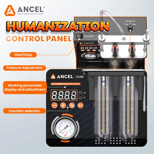 Ancel jc200 injector cleaner - jc200,