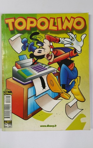 Topolino numero 2311 walt - 2311,
