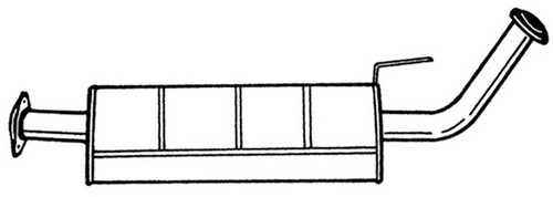 116 silenziatore centrale - 116,