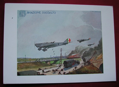 Cartolina aeronautica militare - aeronautica,