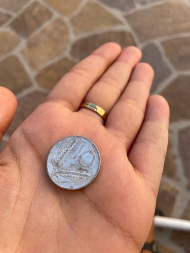 Moneta italiana lire del - moneta,