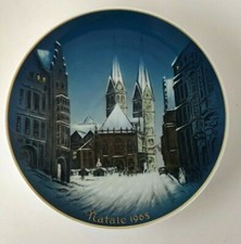 Piatto di ceramica da parete - Natale 1968 da collezione ROSENTHAL Georg Kuspert