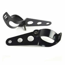 2x universale 28-38 mm Morsetto a forcella Faro Staffa di fissaggio Moto Offroad